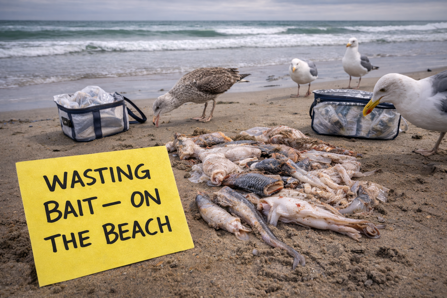 Wasting Bait on the Beach: Stop Throwing Money Away