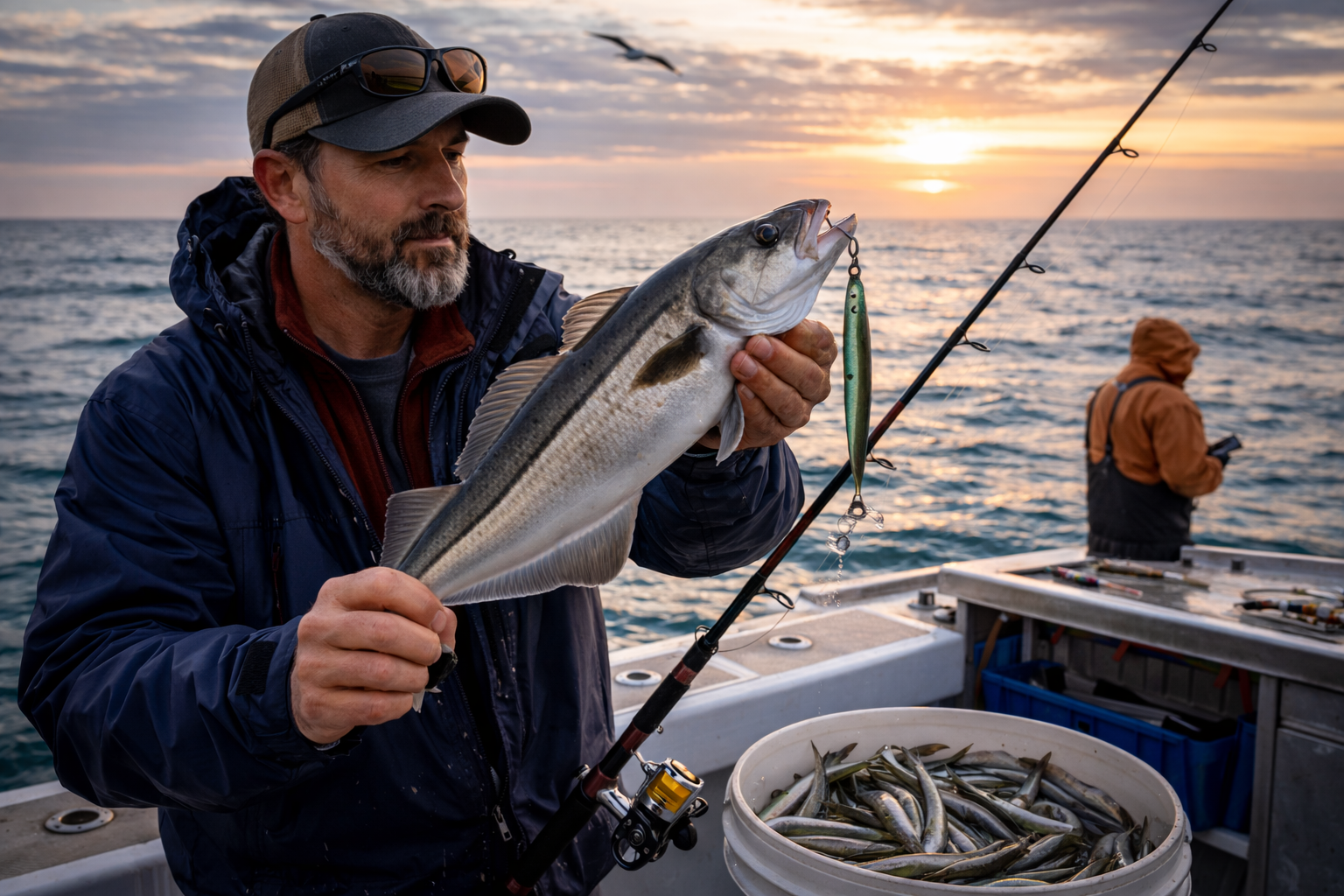 Early Season Haddock: Chasing Sand Eels on Stellwagen Bank