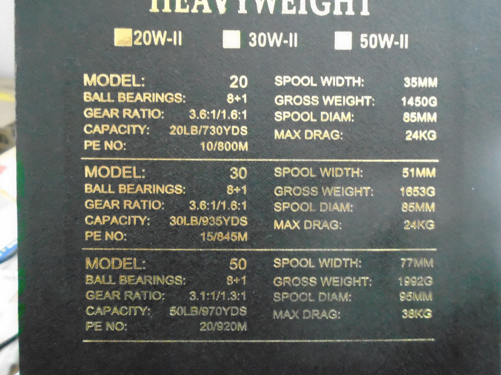Mintec Big Game Fishing Reels
