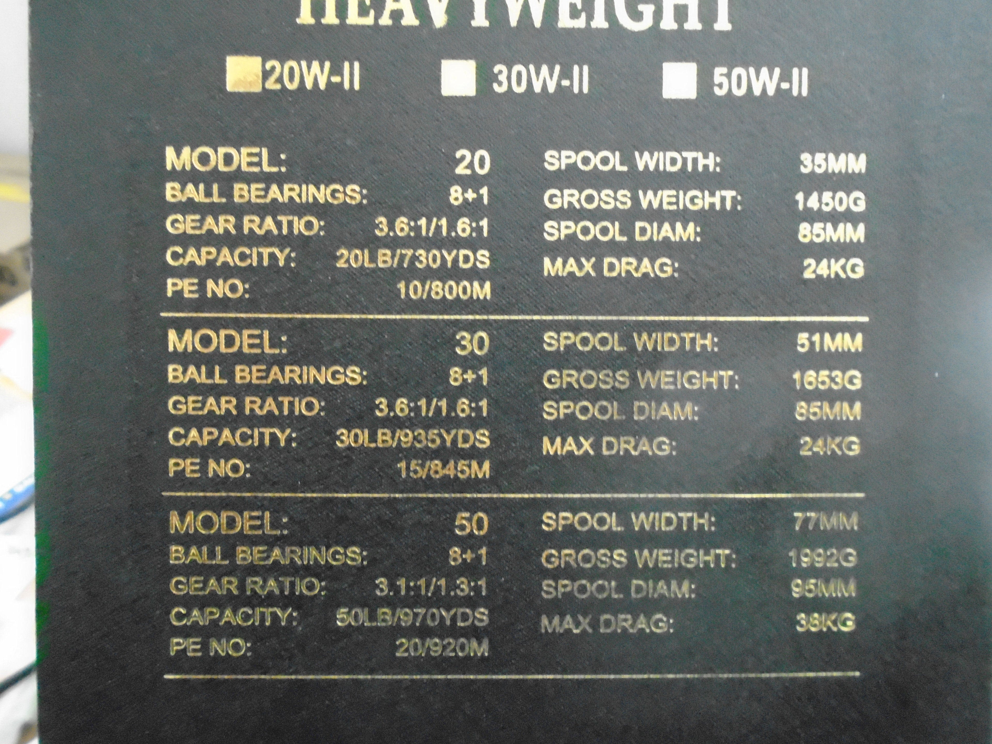 Mintec Big Game Fishing Reels