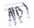 Delalande Agrafe Rapid Inox  Lure Clip With Swivel