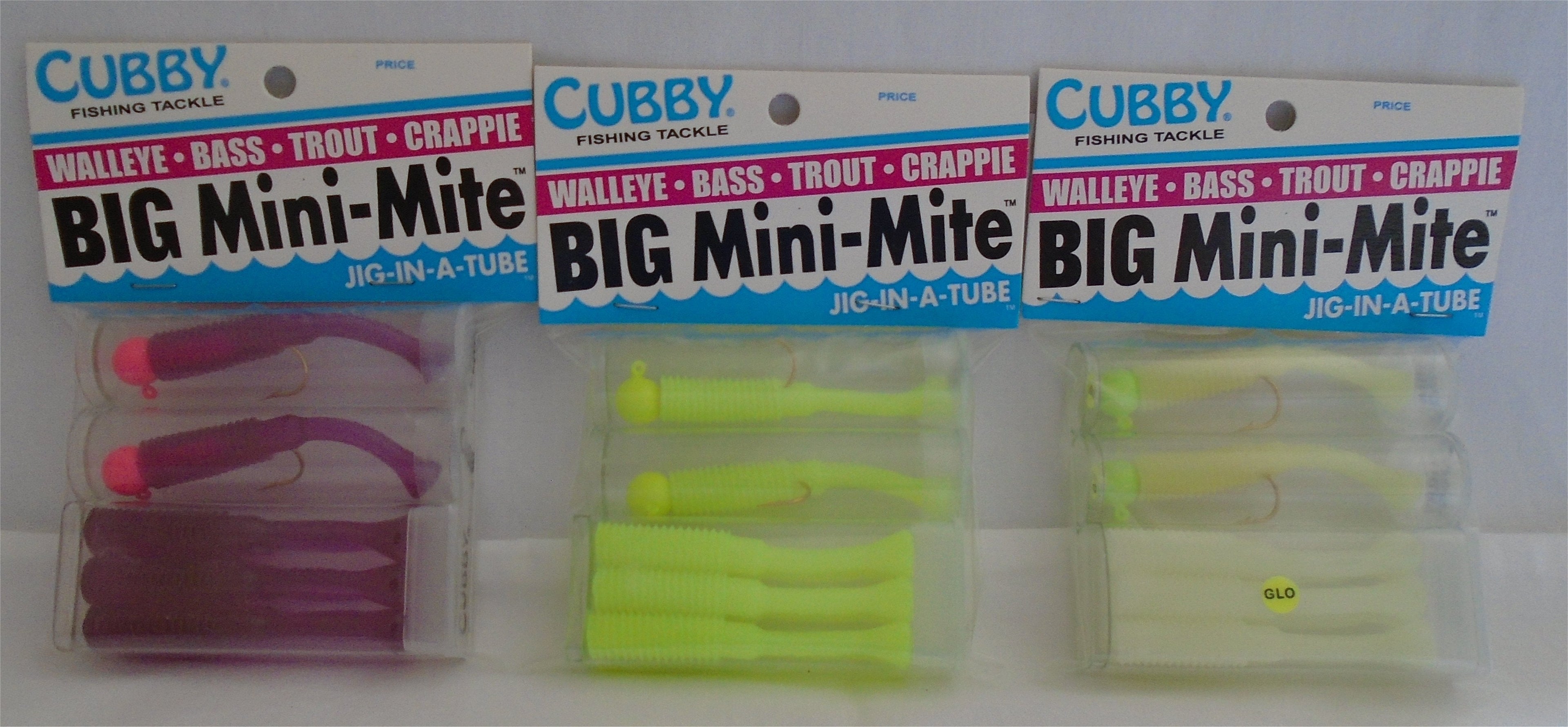 Cubby Big MiniMite 2 Jig 6 Tail Pack