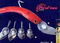 Jig Head PicolEau  Snap On With Blade Twin Pack