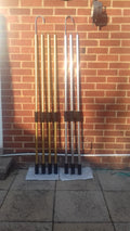 Extendable Gaff  15ft 3 Piece SBK Gaff15B Gold Anodised