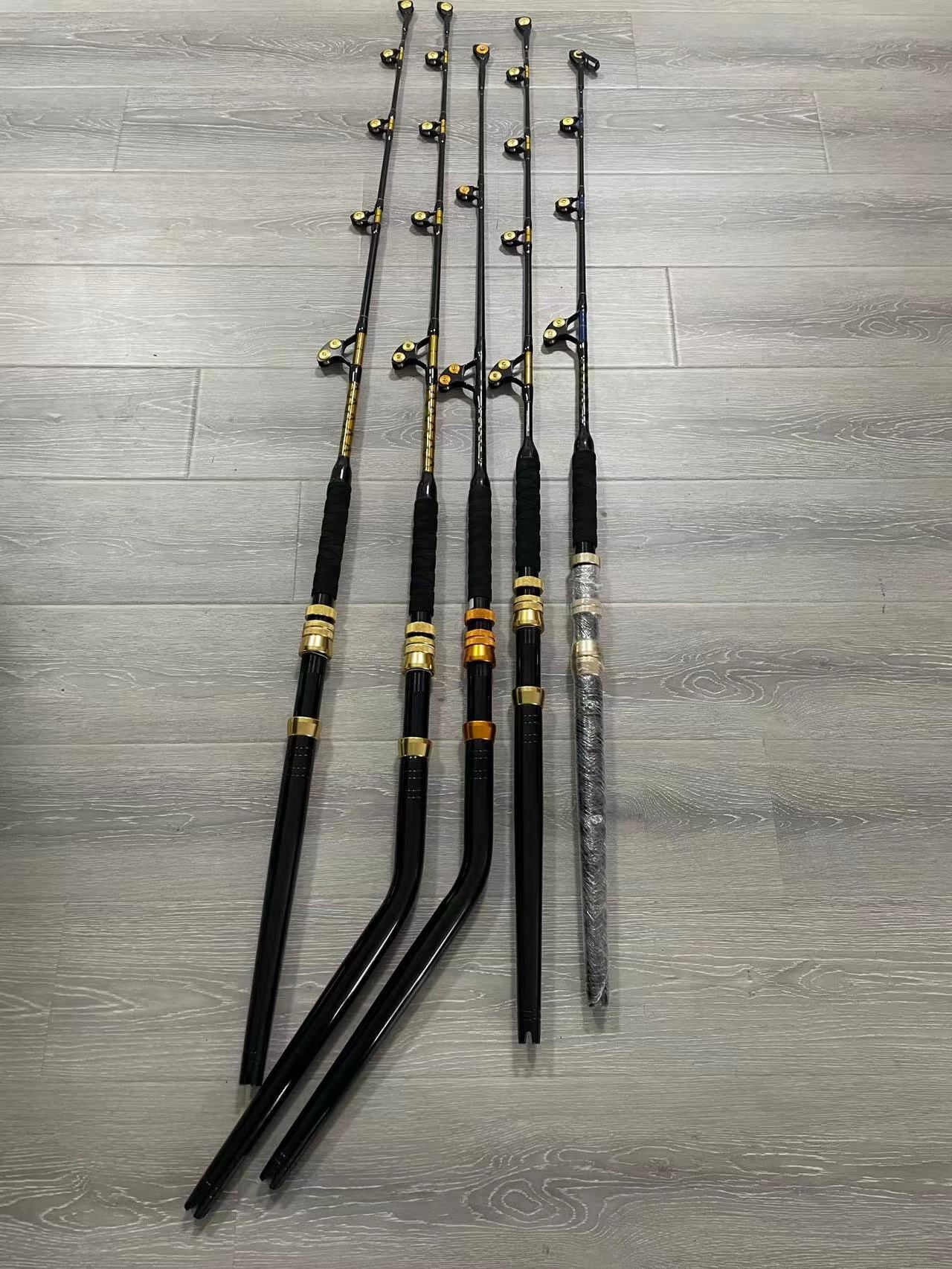 Sharnbrook Tackle Big Game Tuna Rod Curved or Straight Alloy Butt