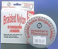 Sturgeon Leader Line  Braided Nylon Western Filaments 